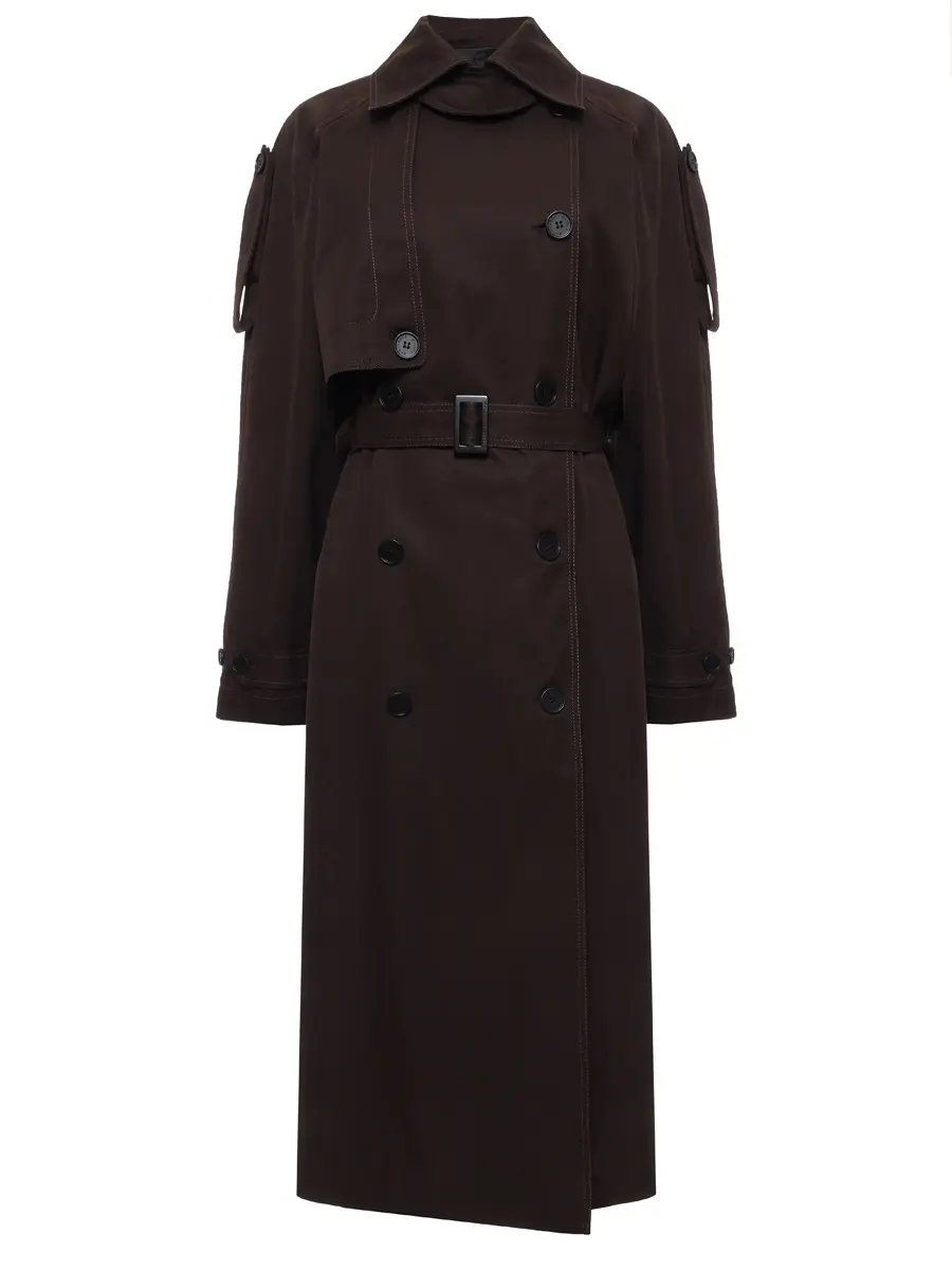 Плащ хлопковый