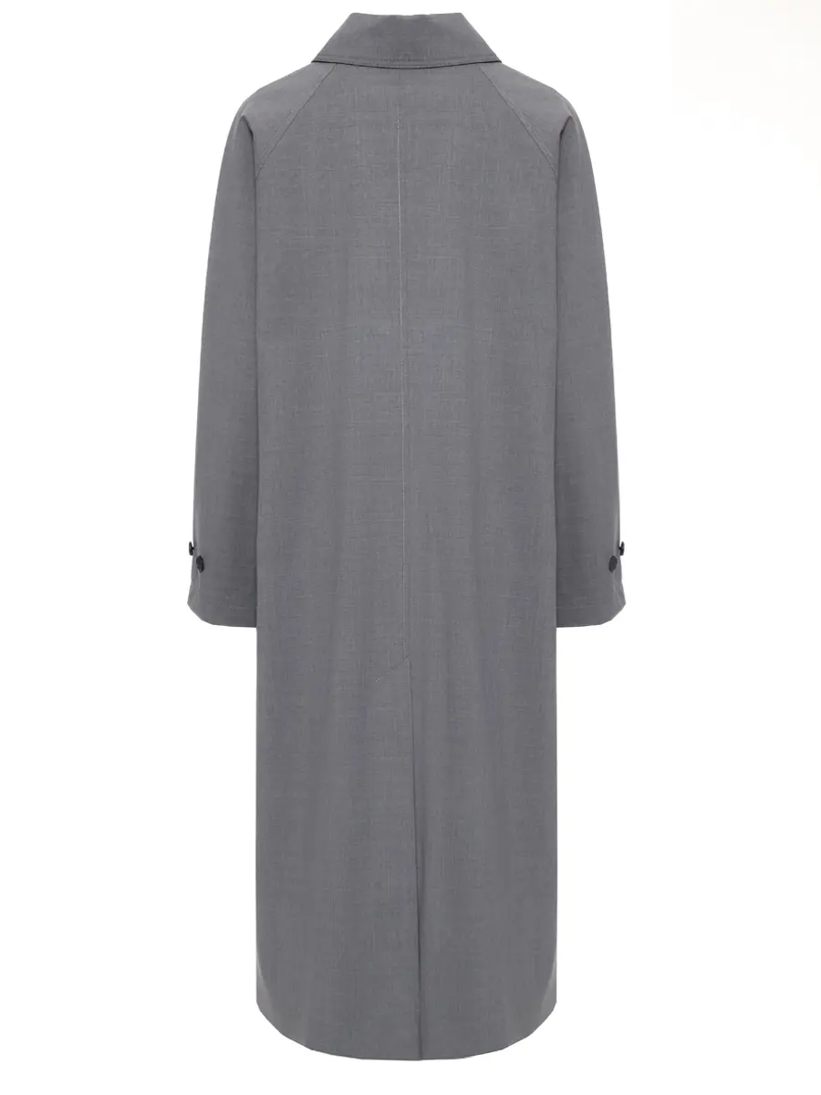 Плащ-трапеция шерстяной