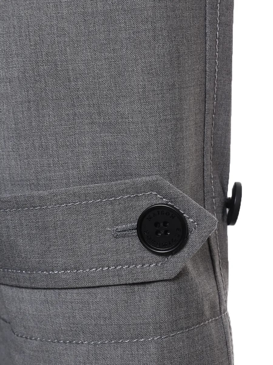 Плащ-трапеция шерстяной