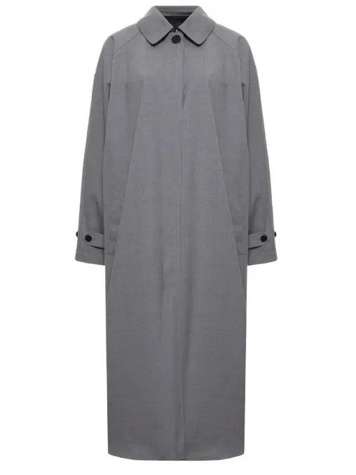 Плащ-трапеция шерстяной MAISON BOHEMIQUE