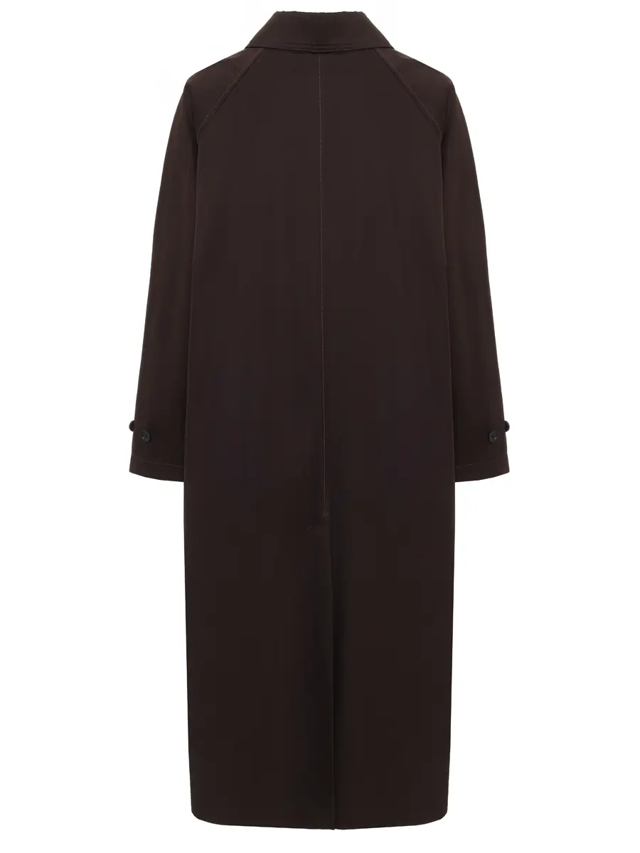 Плащ-трапеция хлопковый