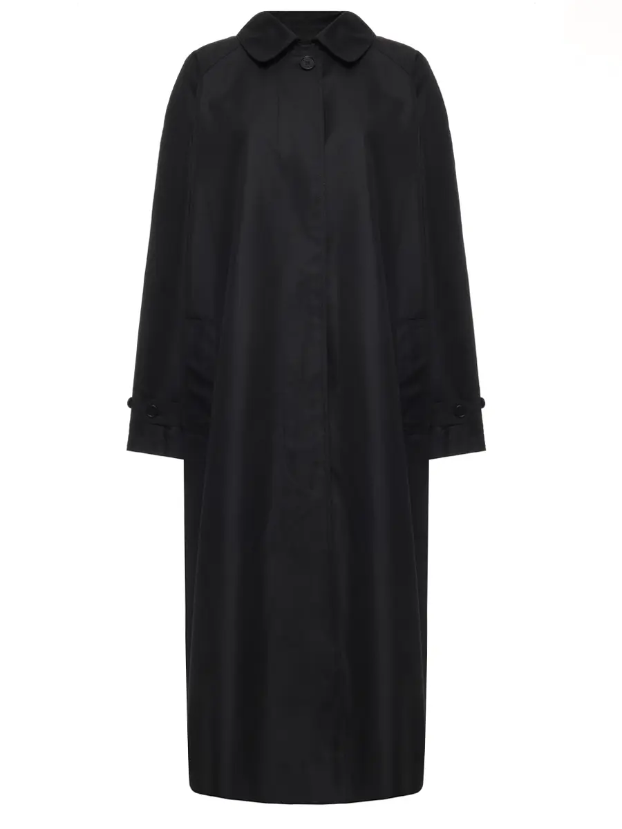 Плащ-трапеция хлопковый