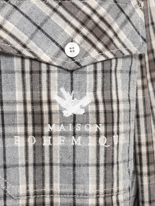 Рубашка хлопковая MAISON BOHEMIQUE