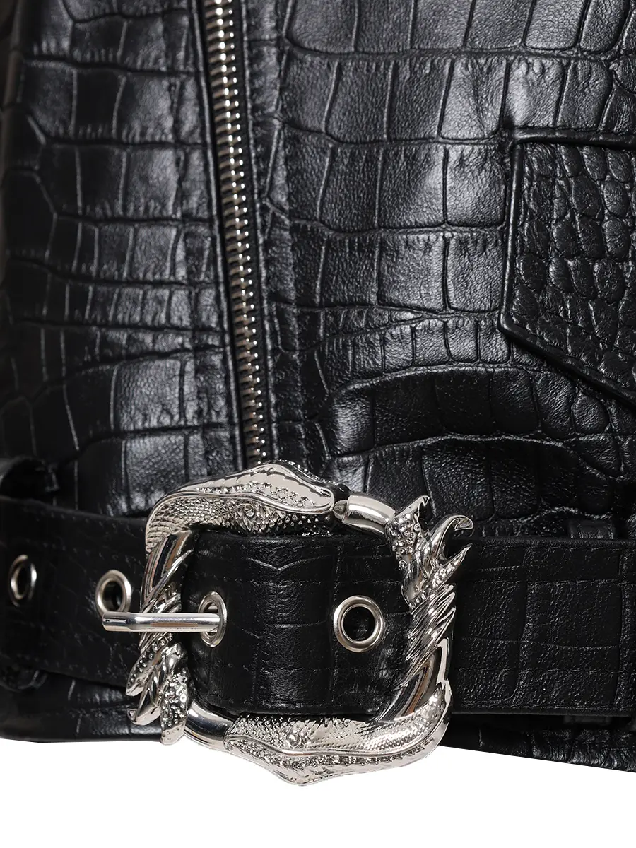 Куртка кожаная