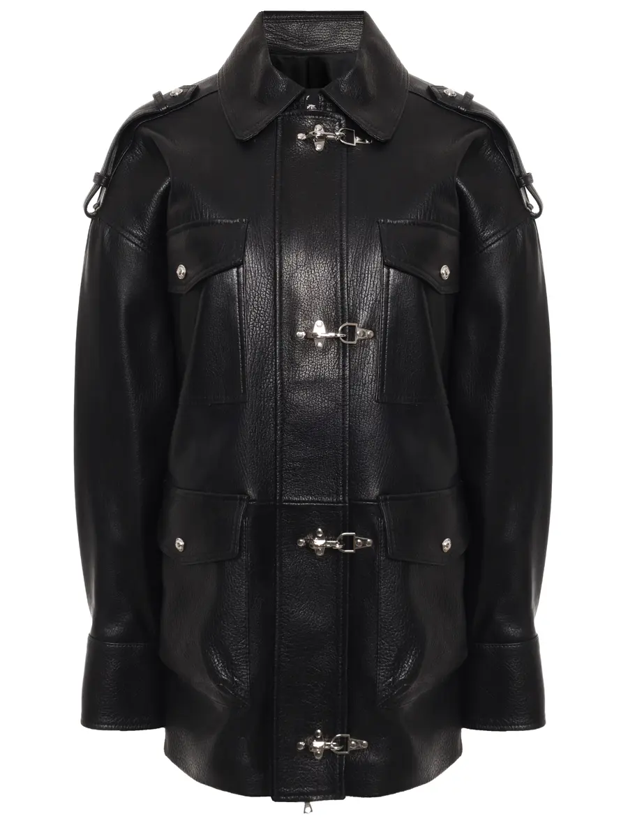 Куртка кожаная