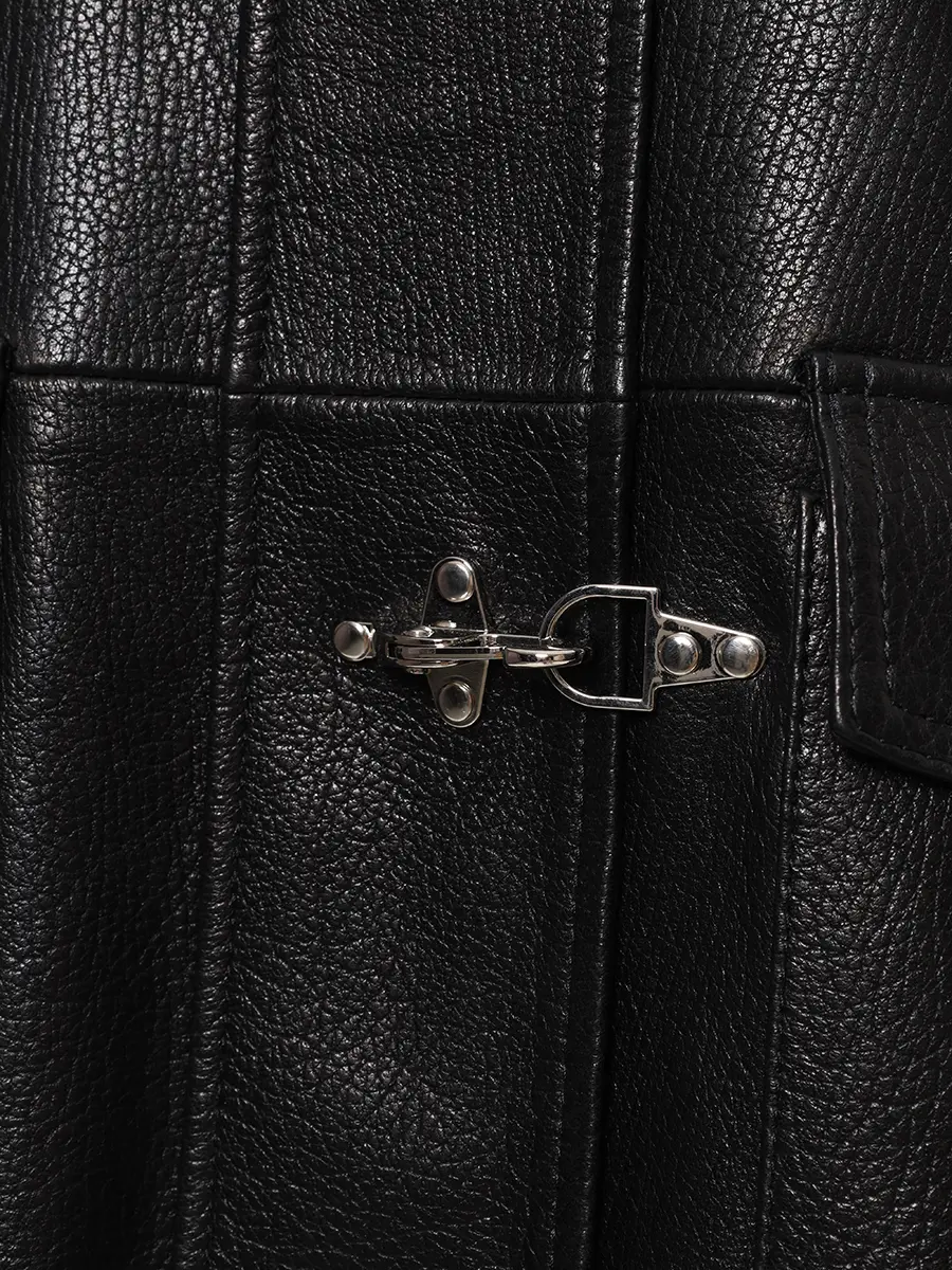 Куртка кожаная