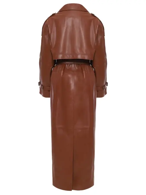 Плащ кожаный MAISON BOHEMIQUE