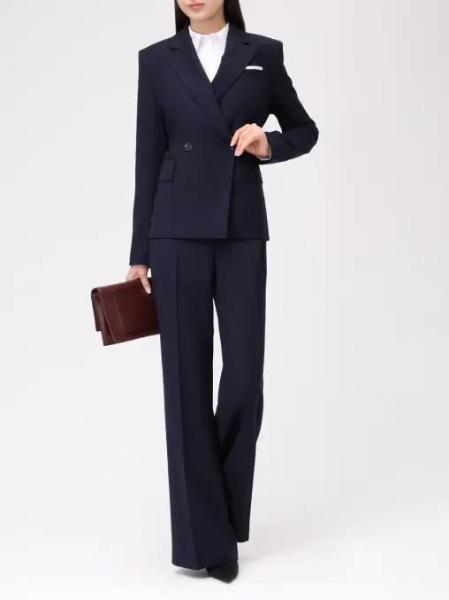 Брюки шерстяные VASSA&CO