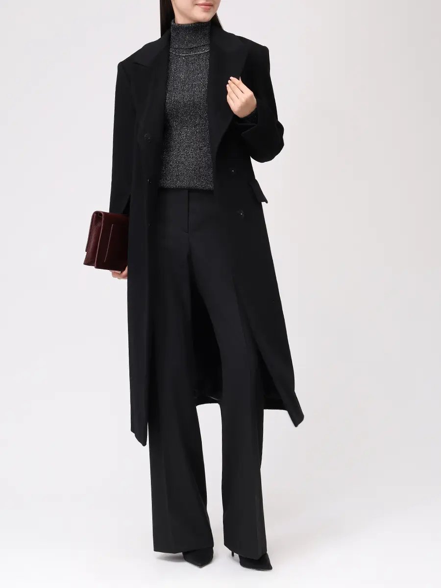 Пальто шерстяное