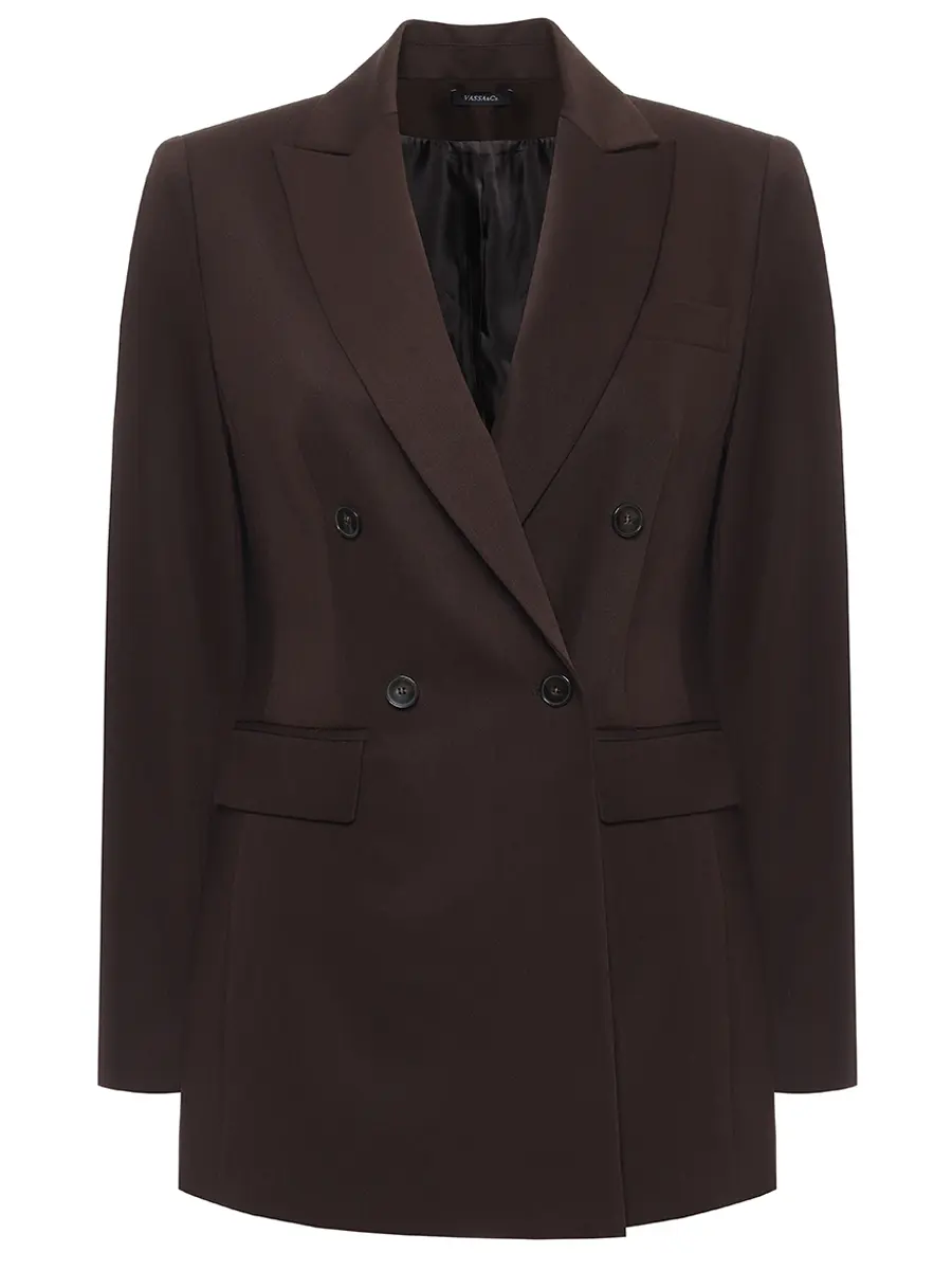 Пиджак однотонный