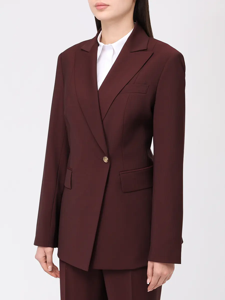 Пиджак однотонный