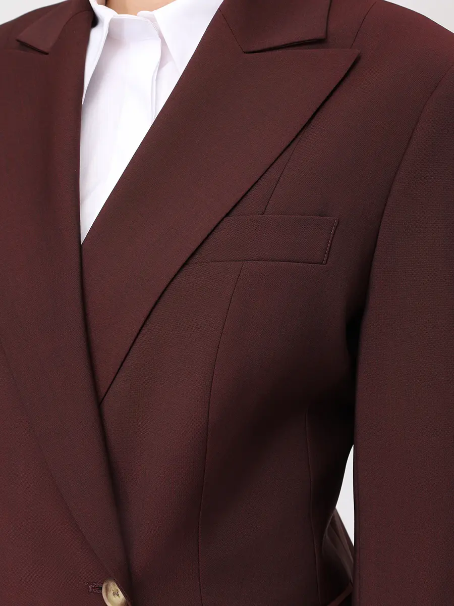 Пиджак однотонный