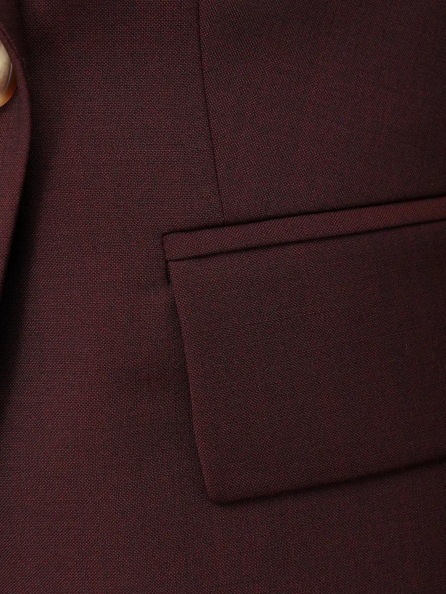 Пиджак однотонный