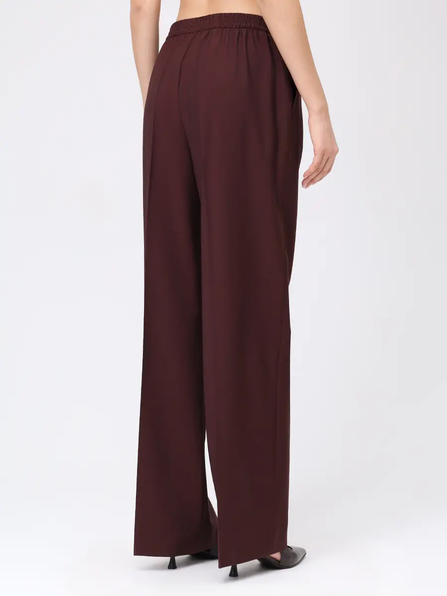 Брюки однотонные