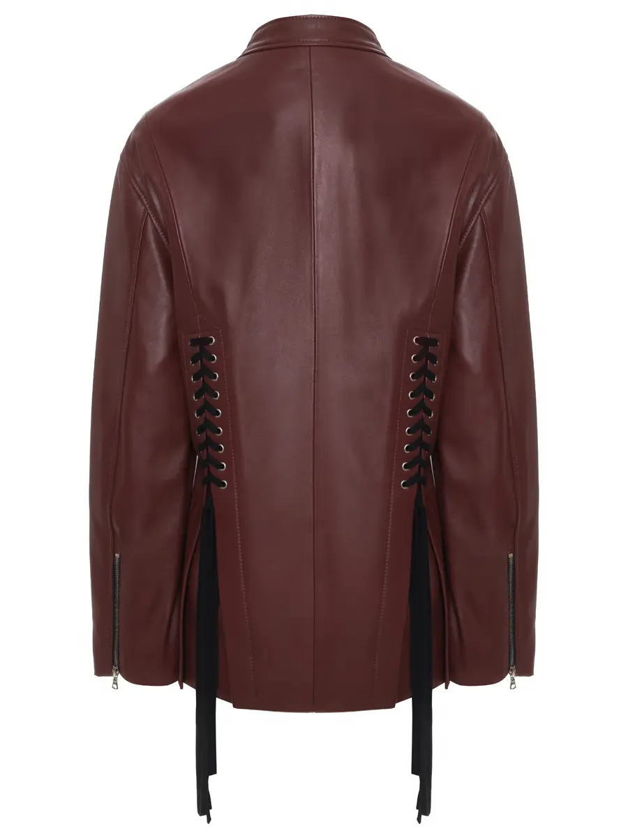 Куртка кожаная