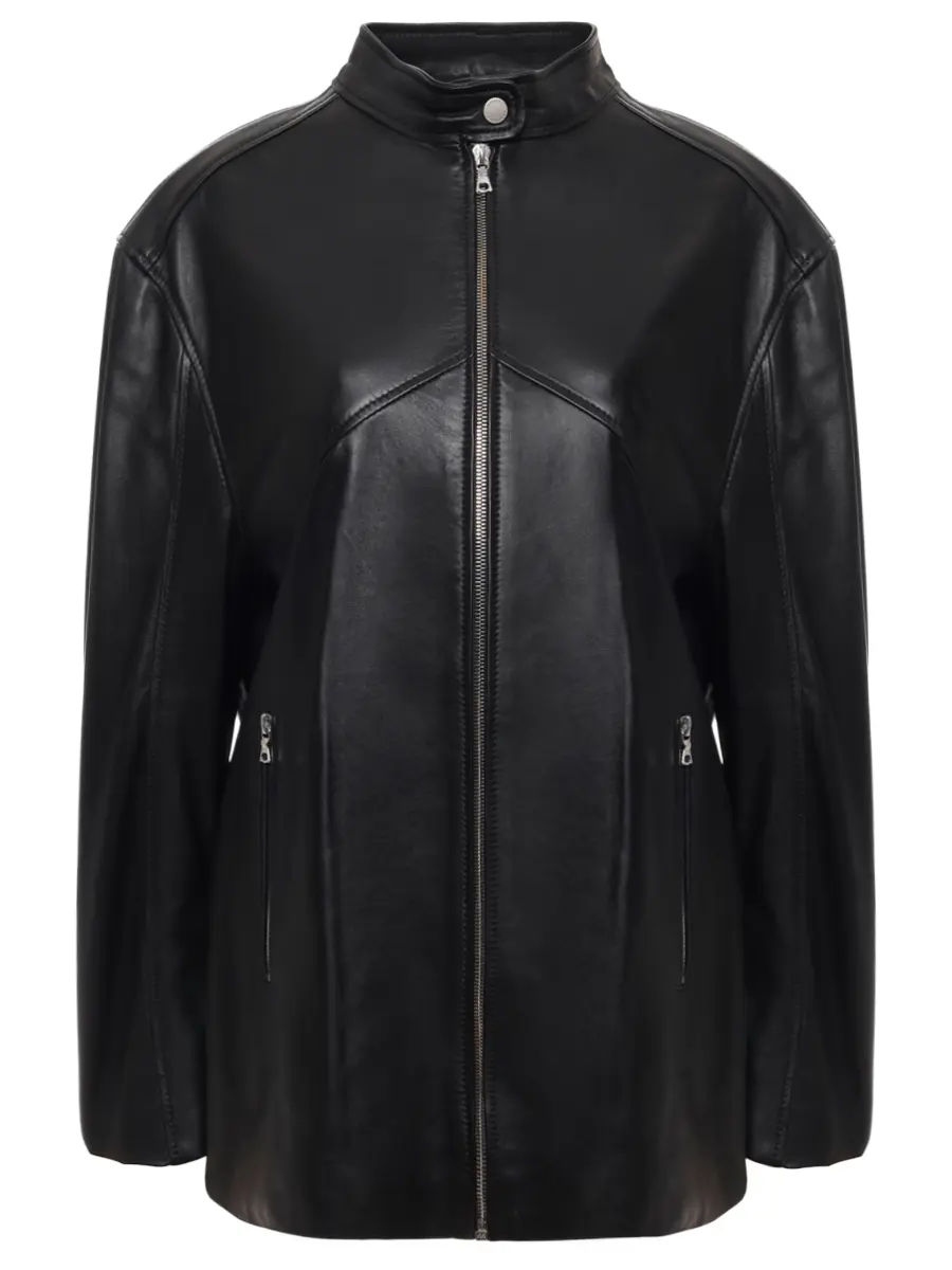 Куртка кожаная