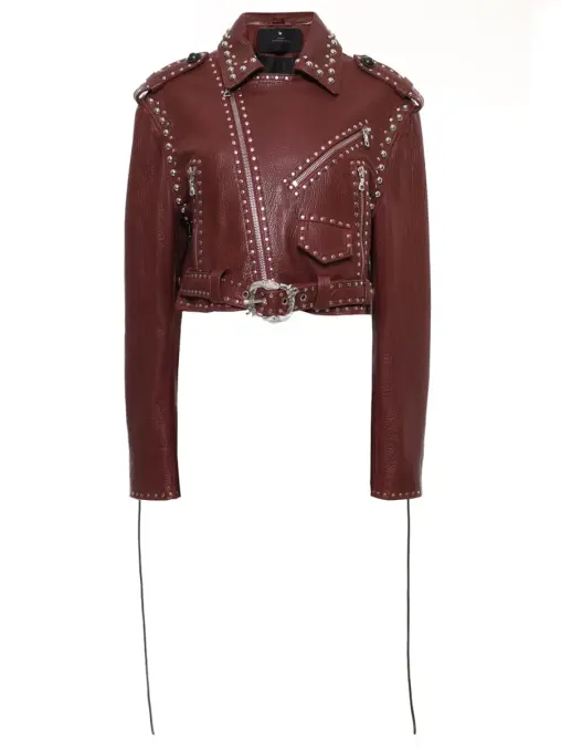 Куртка-косуха кожаная MAISON BOHEMIQUE