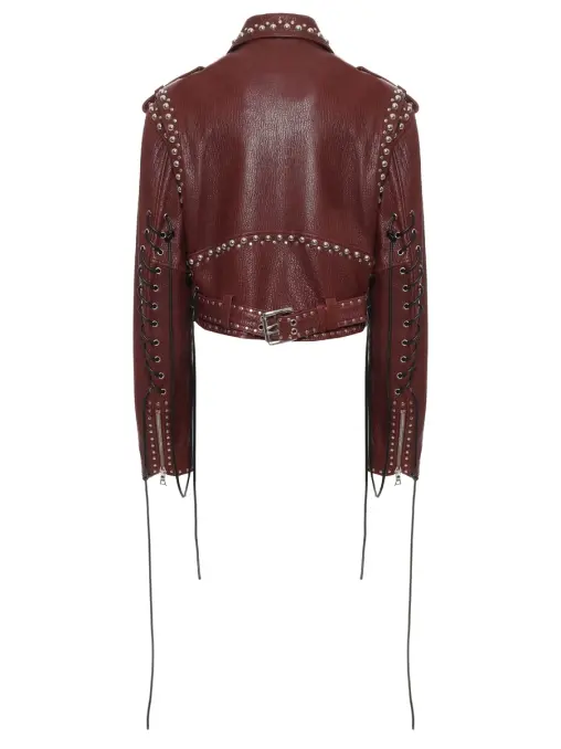 Куртка-косуха кожаная MAISON BOHEMIQUE