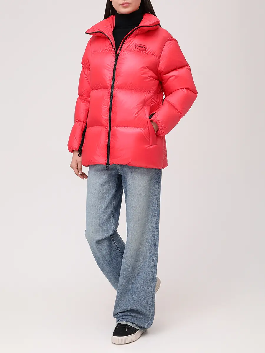 Пуховик стеганый