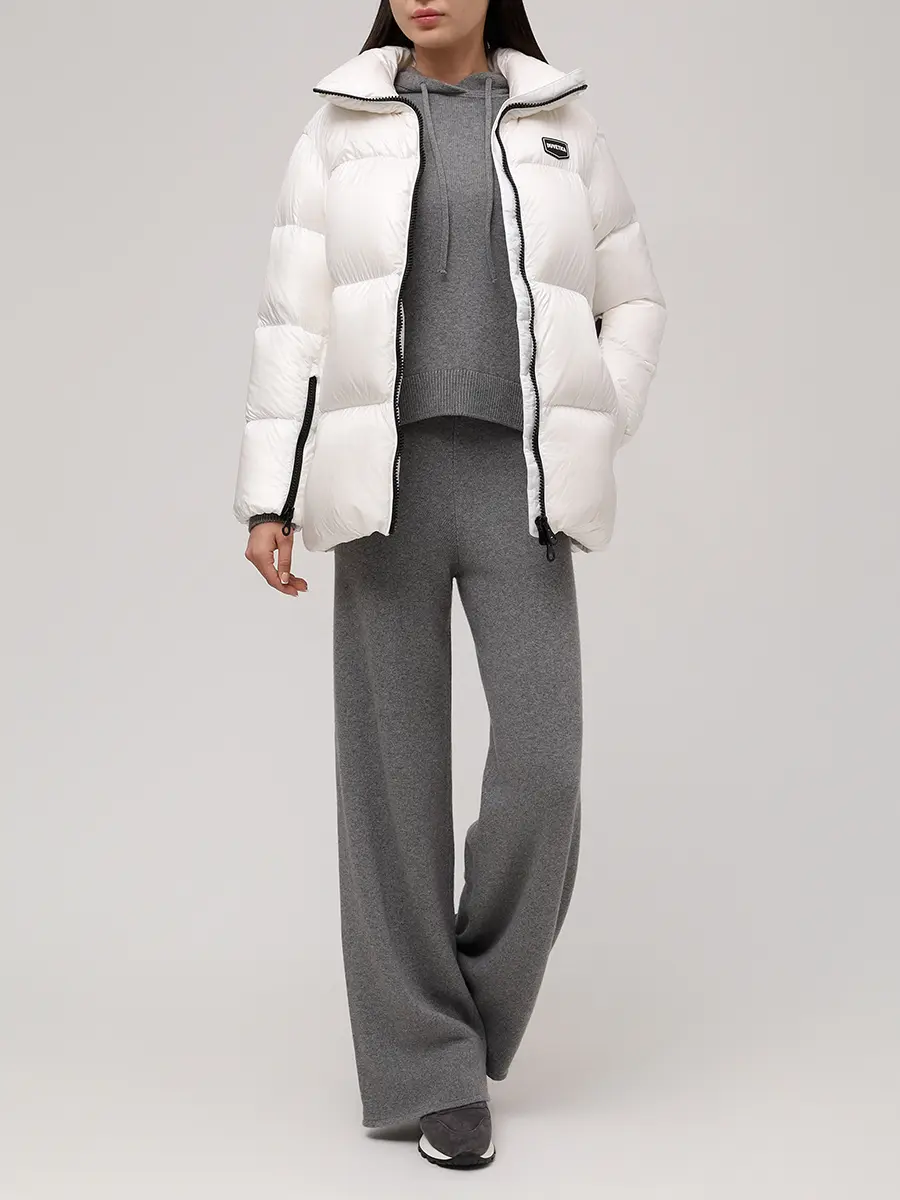 Пуховик стеганый