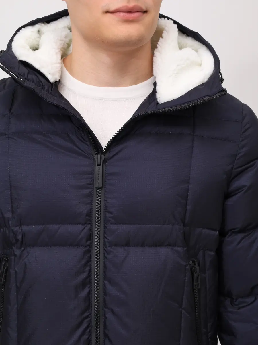 Пуховик стеганый