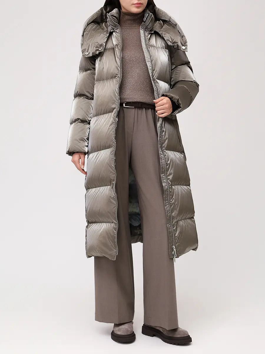 Пуховик стеганый