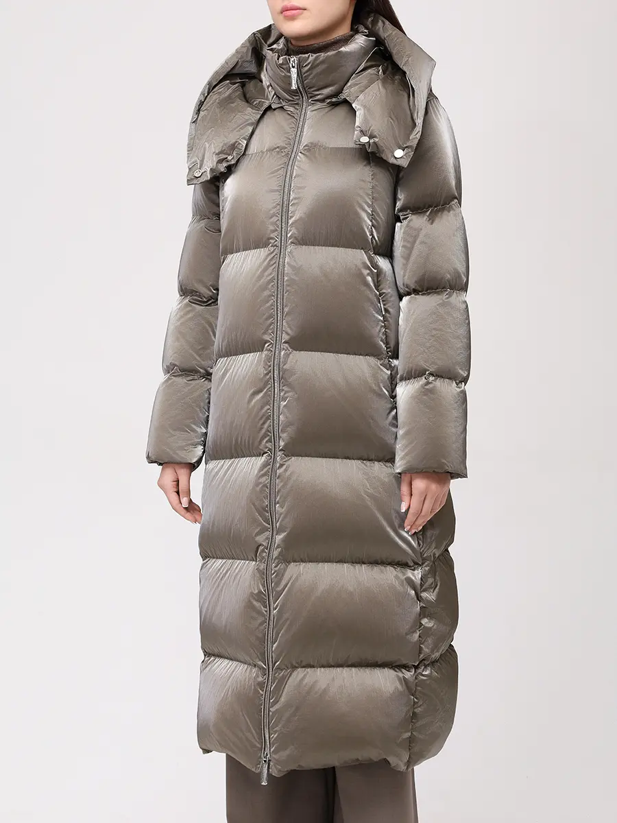 Пуховик стеганый