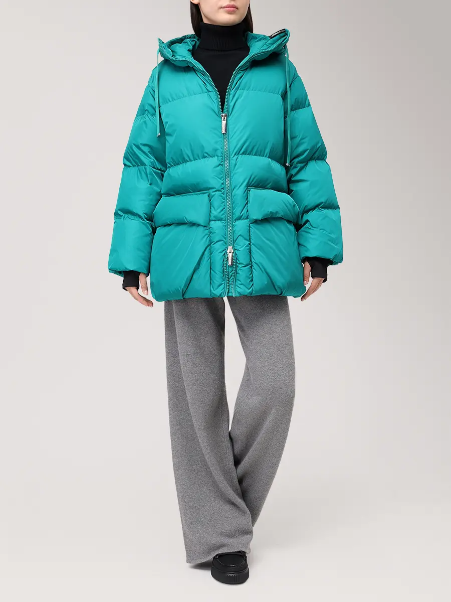 Пуховик стеганый