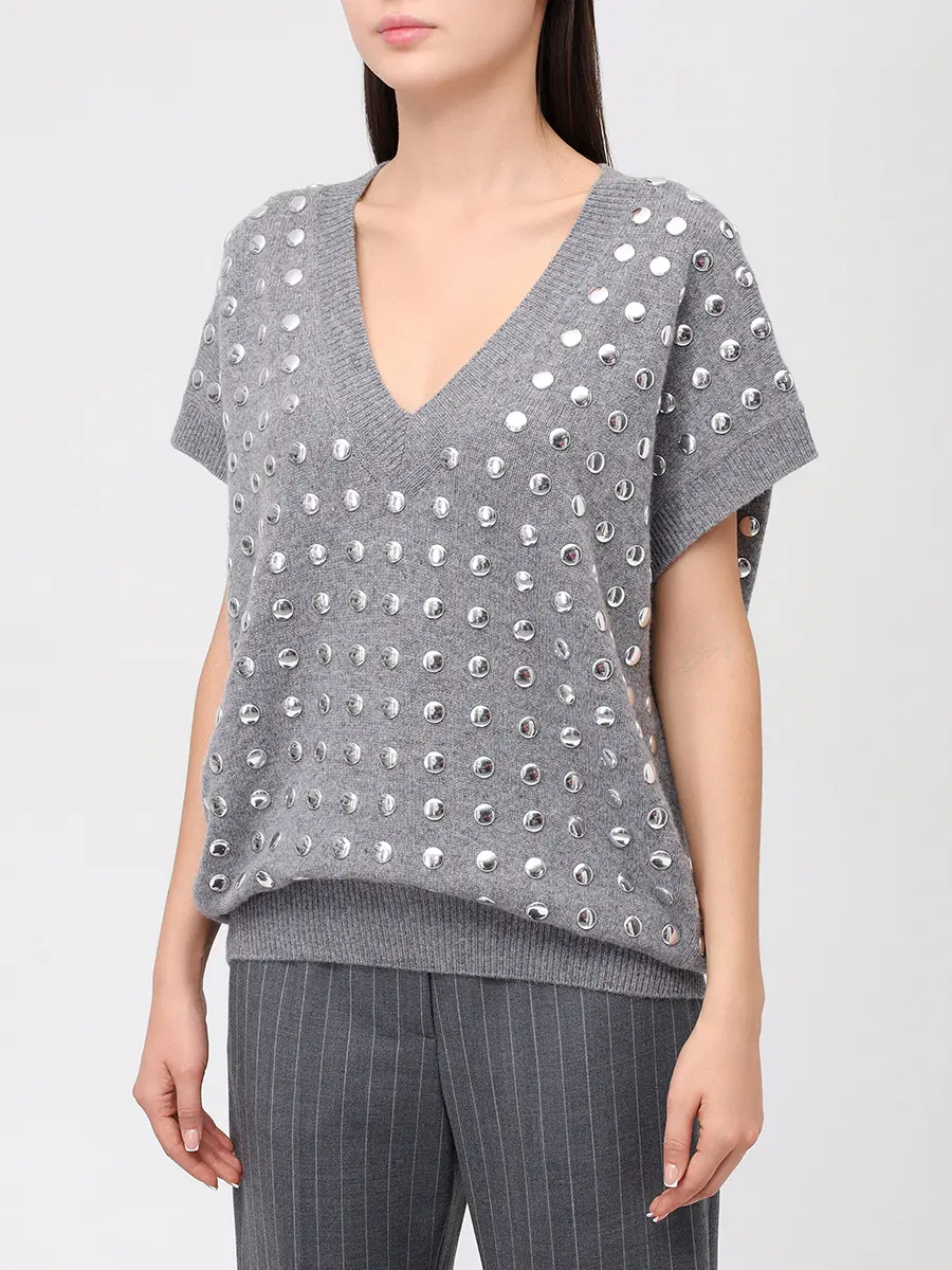 Жилет шерстяной