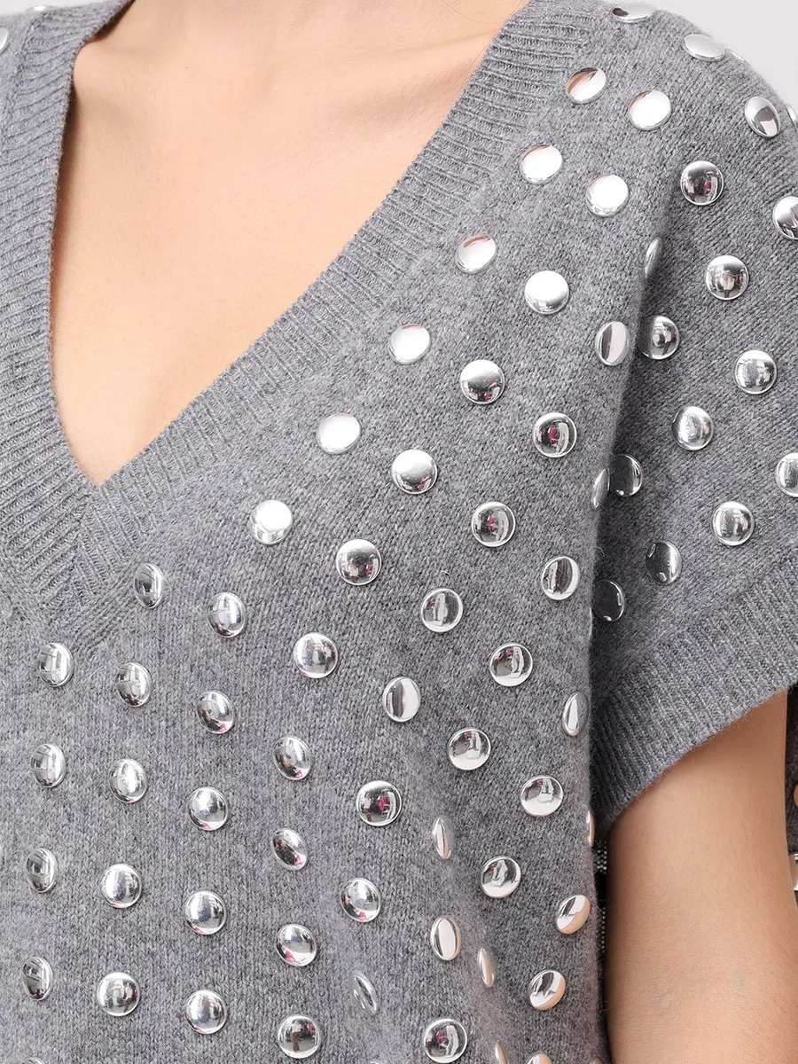 Жилет шерстяной