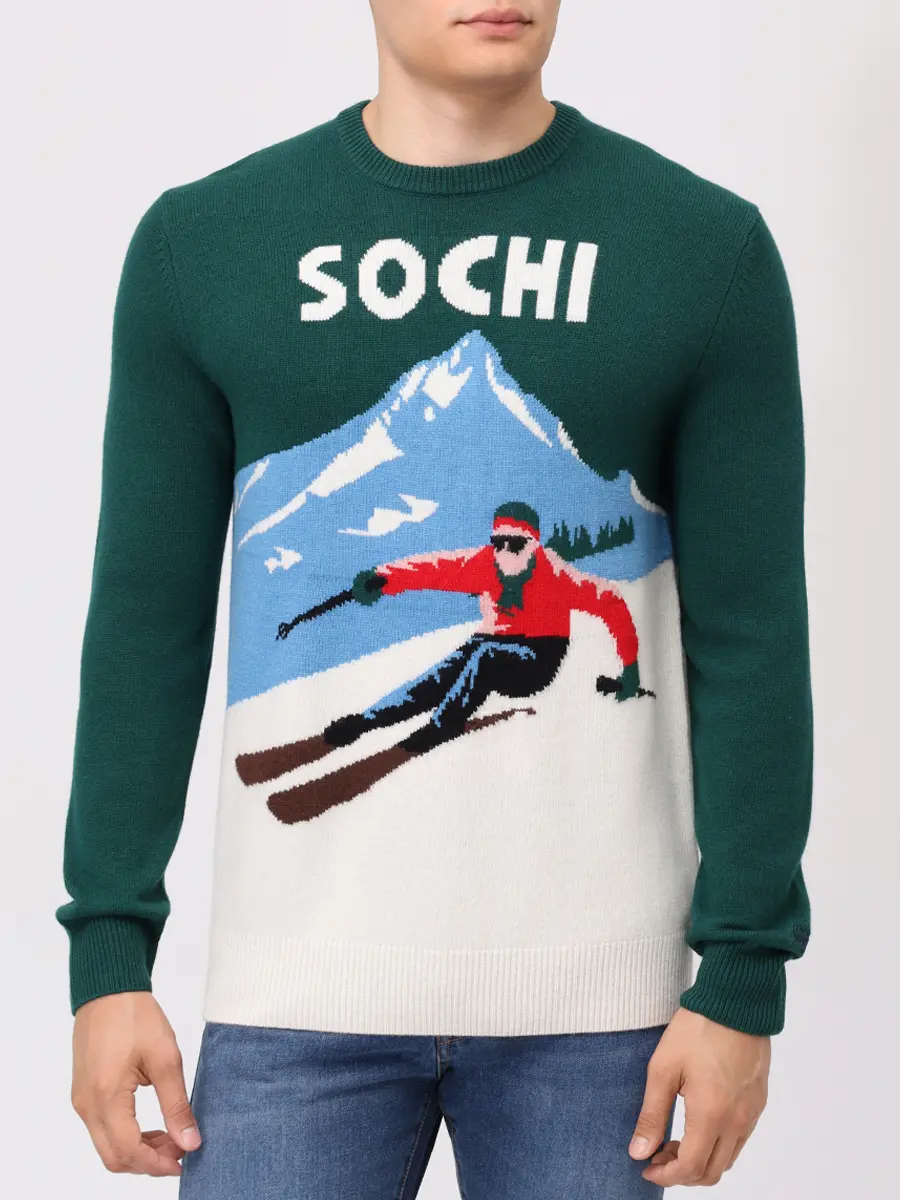 Джемпер с принтом