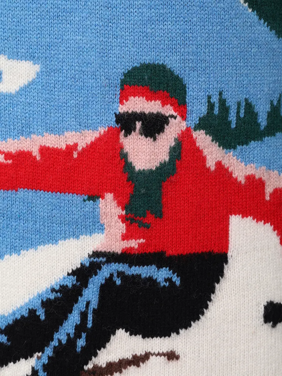 Джемпер с принтом