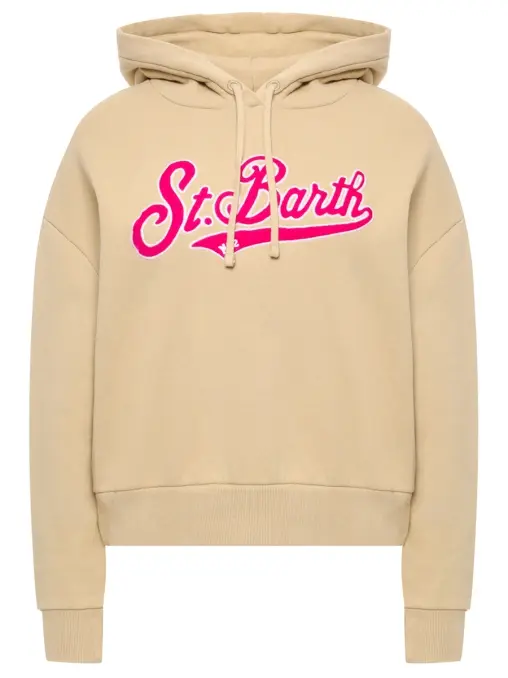 Худи хлопковое MC2 SAINT BARTH