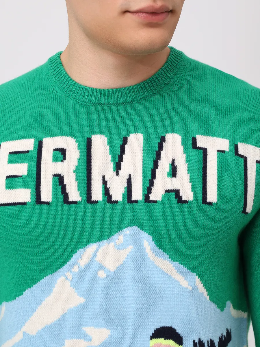 Джемпер с принтом