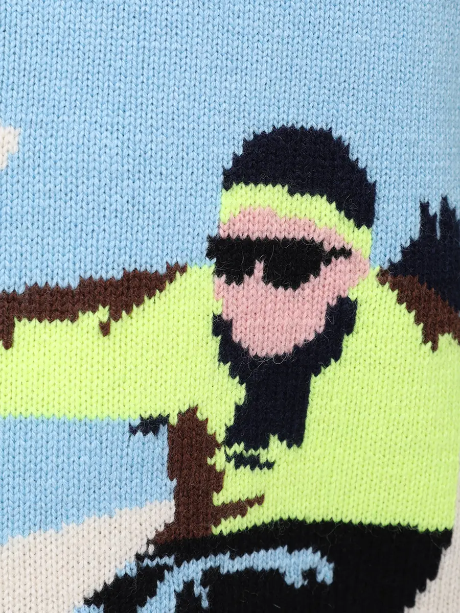 Джемпер с принтом