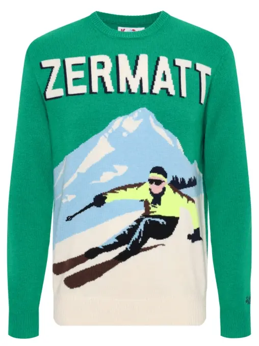 Джемпер с принтом MC2 SAINT BARTH