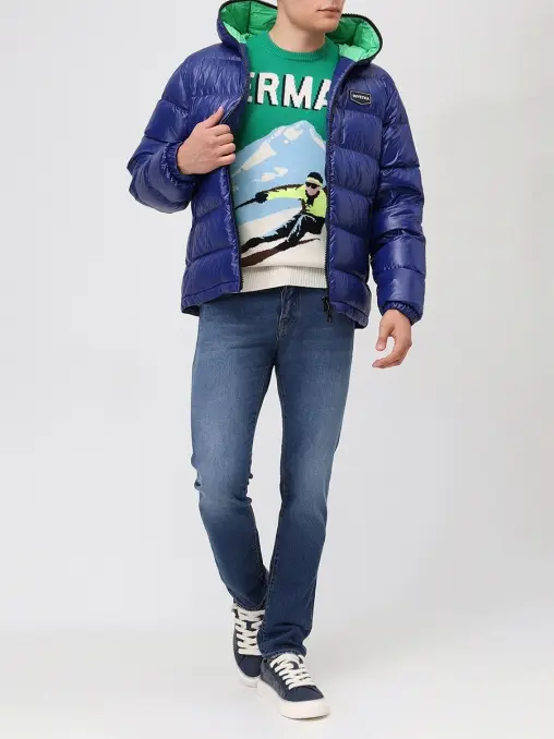 Джемпер с принтом MC2 SAINT BARTH