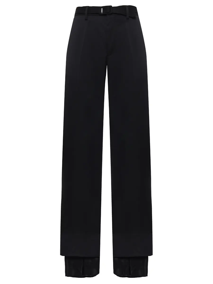 Брюки шерстяные