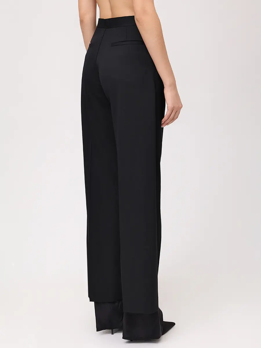 Брюки шерстяные