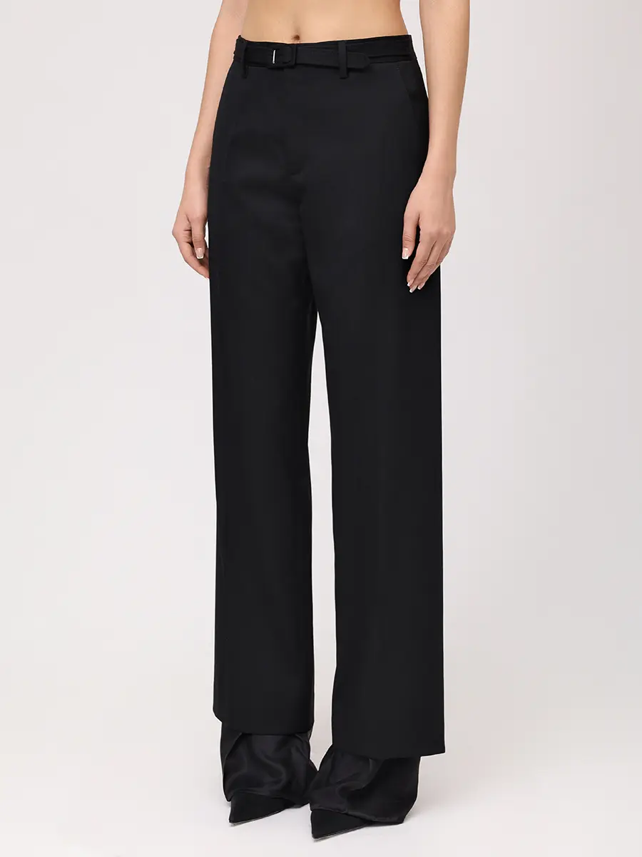 Брюки шерстяные