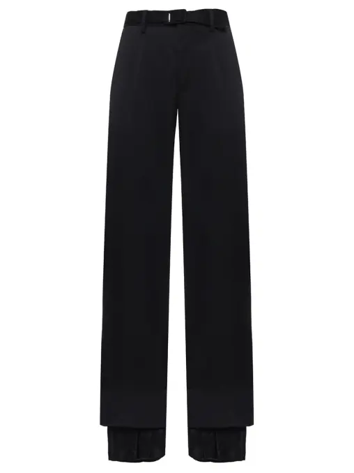 Брюки шерстяные MM6