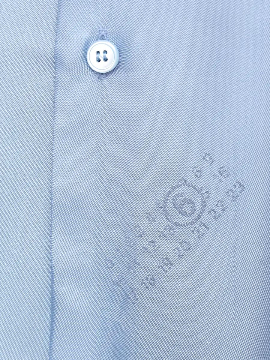 Платье-рубашка из вискозы