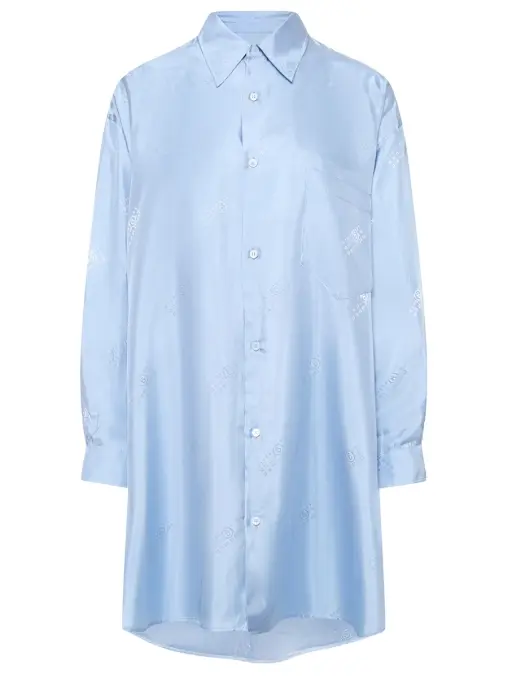 Платье-рубашка из вискозы MM6