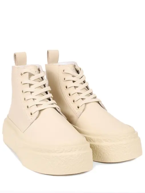 Кеды кожаные MM6