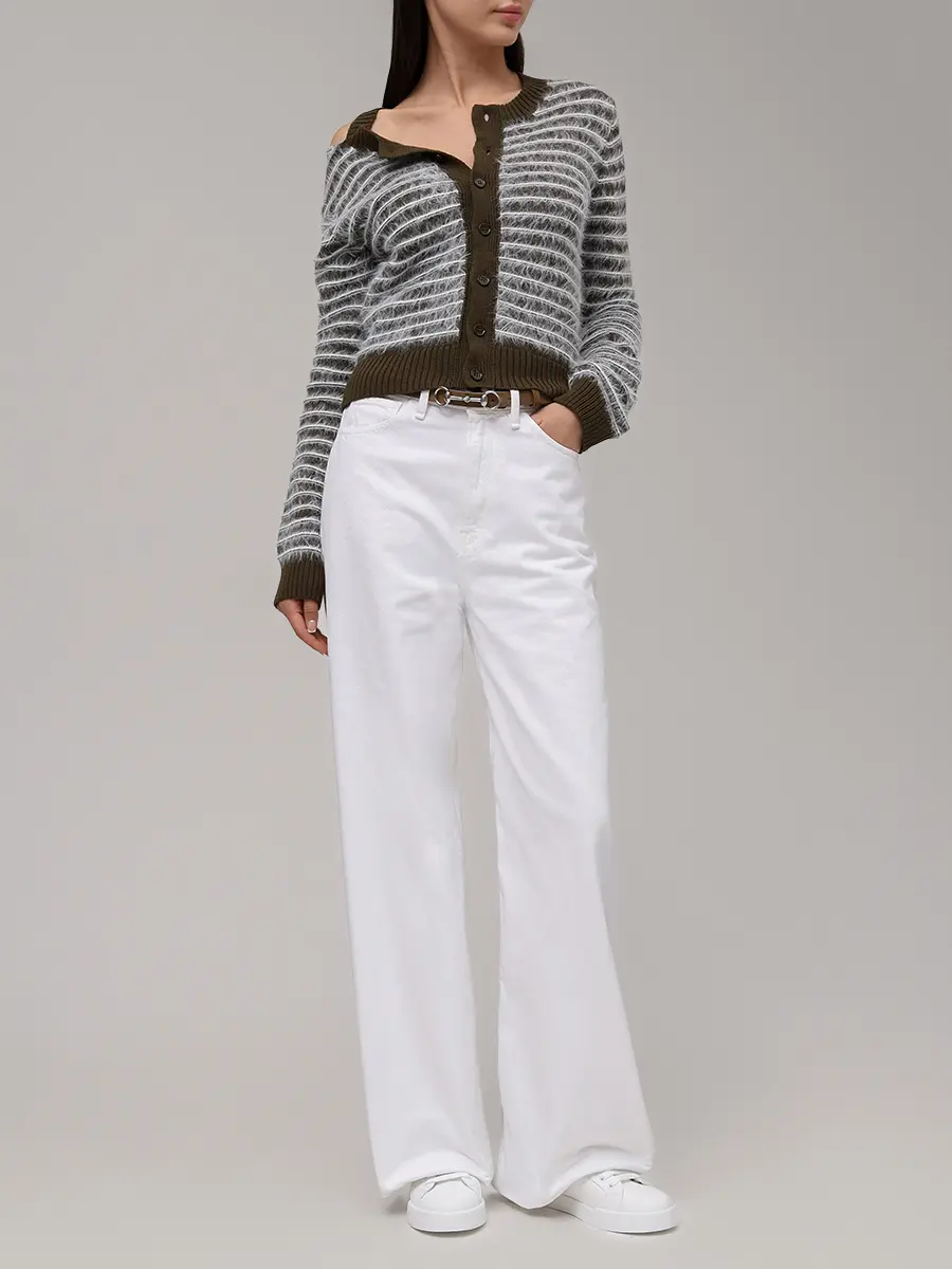 Кардиган в полоску