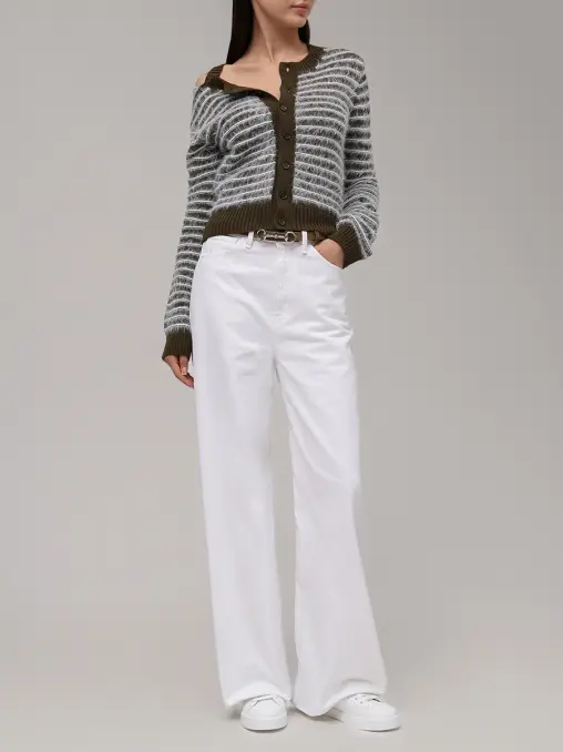 Кардиган в полоску MM6