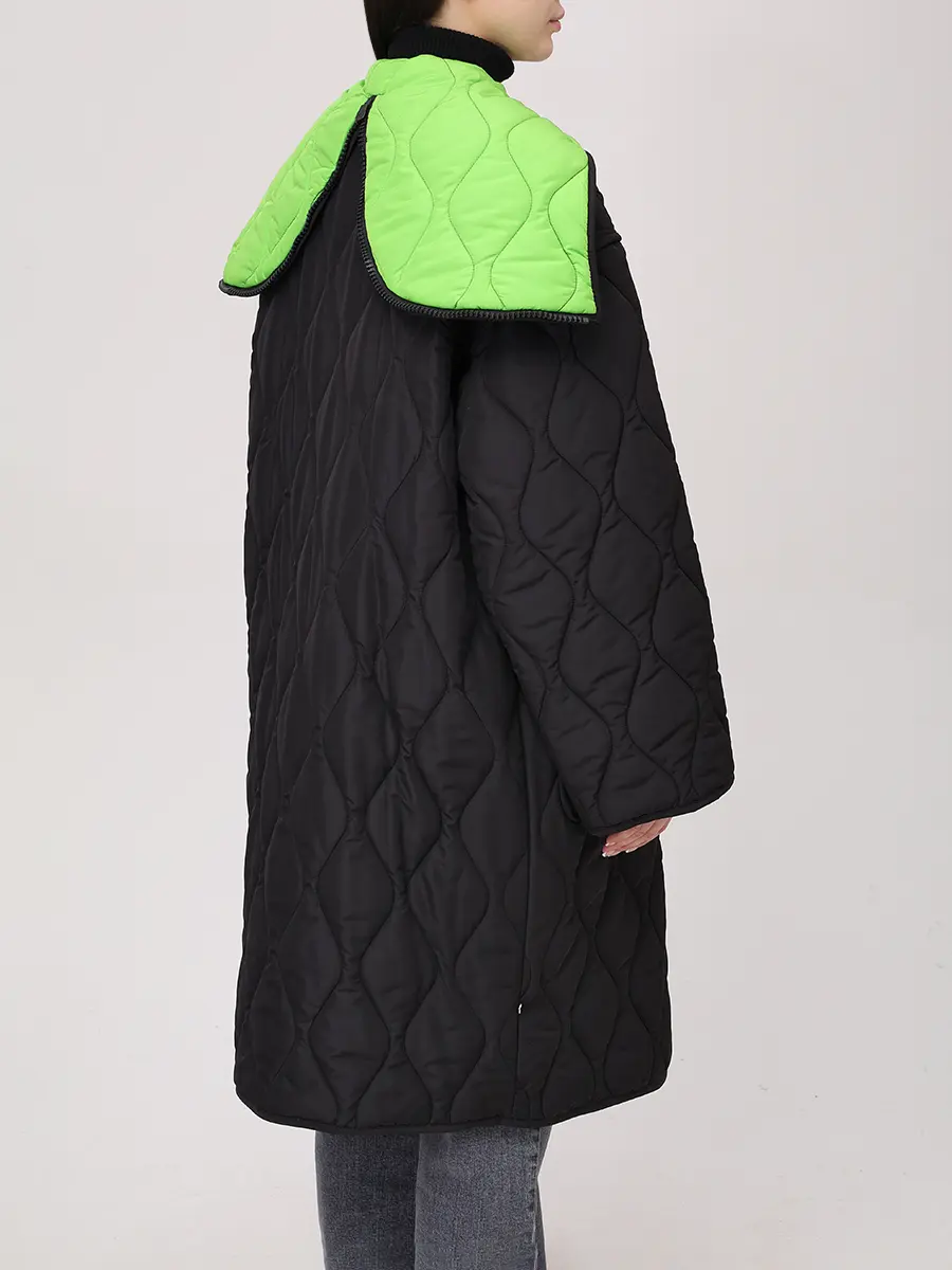 Пальто стеганое