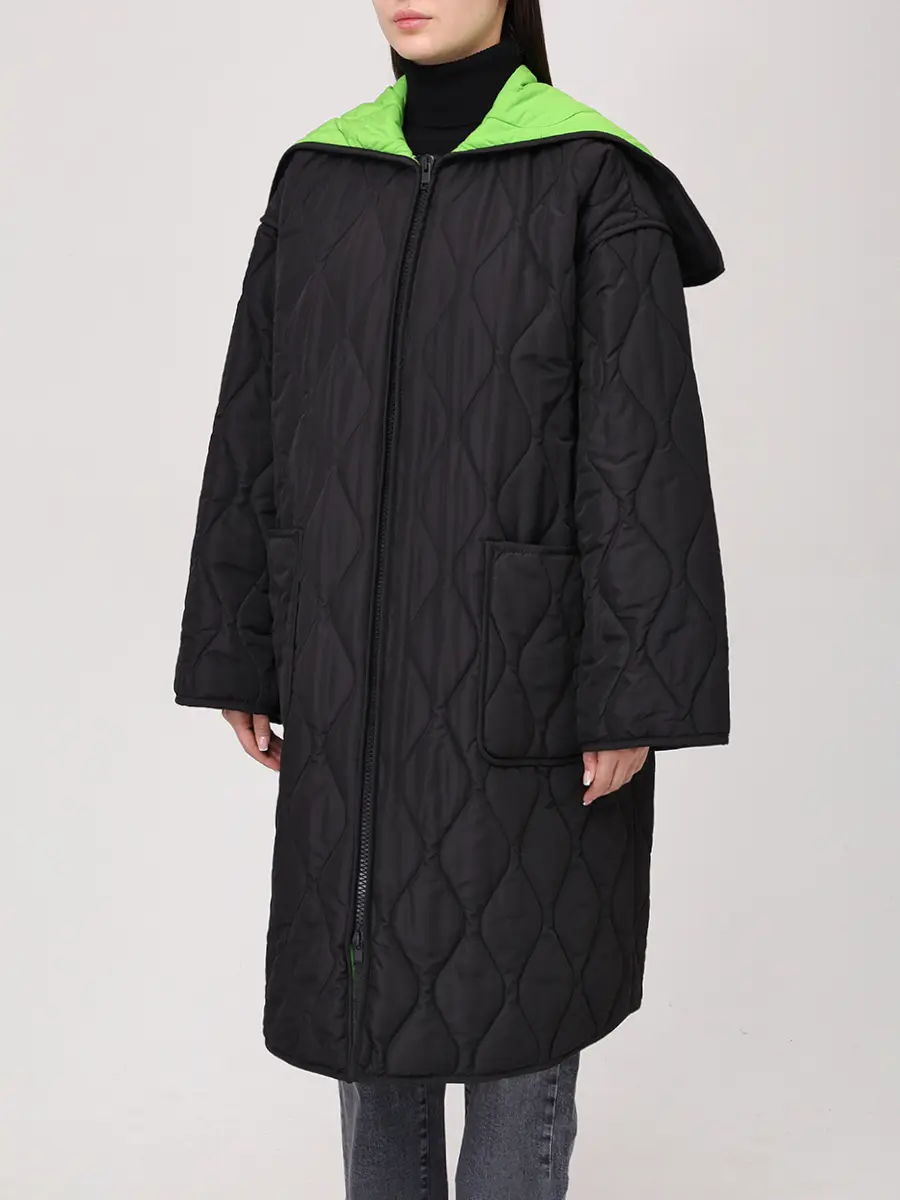 Пальто стеганое