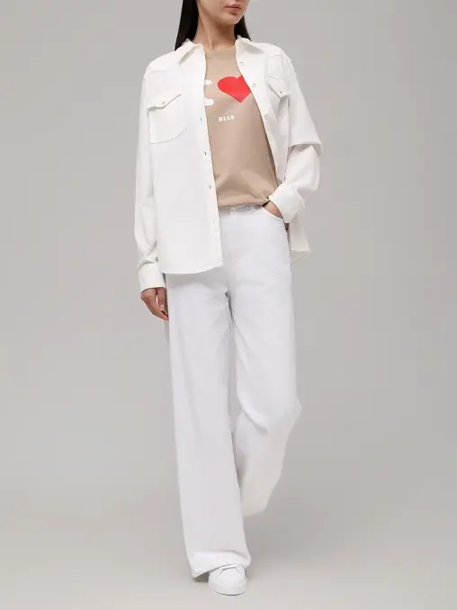 Футболка хлопковая MSGM