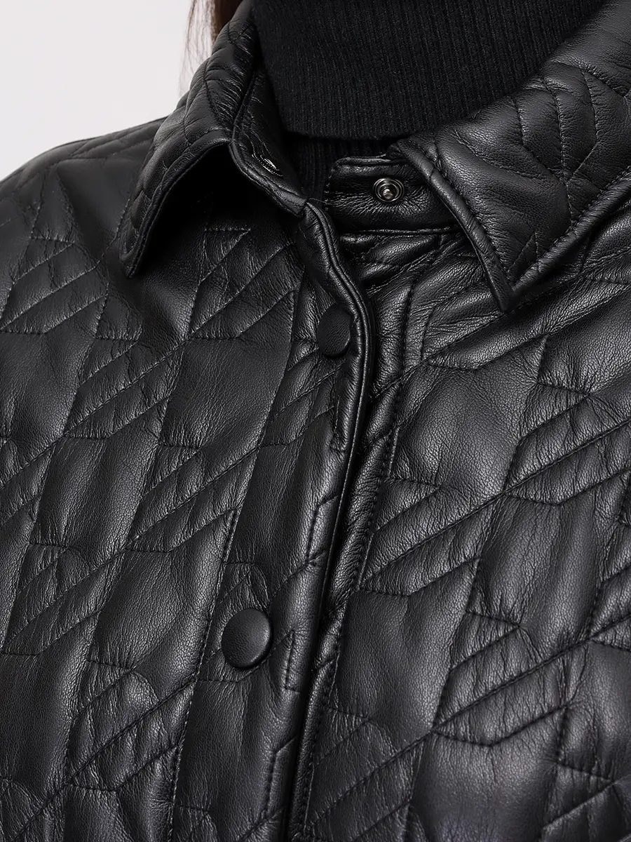 Куртка из экокожи